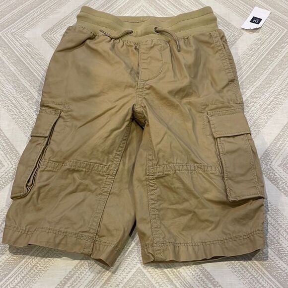 Gap Kids Boys Khaki Cargo Boys Shorts - Picture 1 of 5